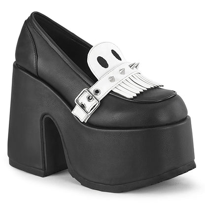 Demonia Cult Exclusive | "Camel-58" Platforms - Black Vegan Leather