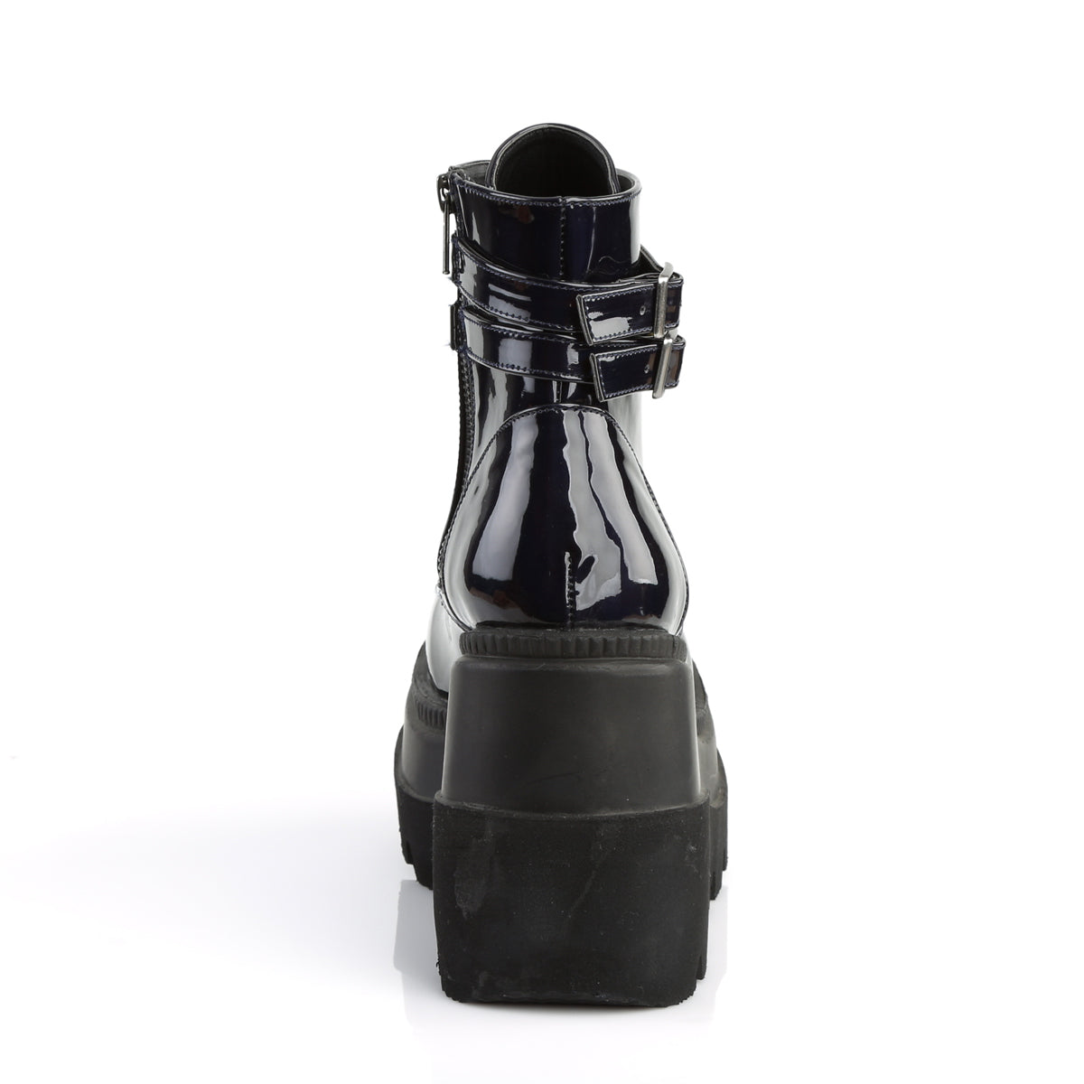 Demonia Cult Quality | "Shaker-52" Boots - Black Hologram