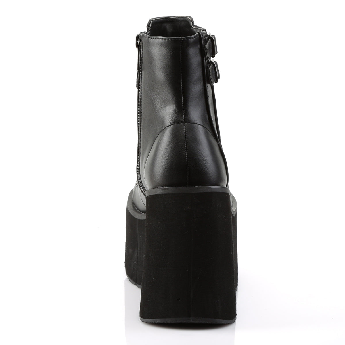 Demonia Cult Signature | "Kera-21" Boots - Black Vegan Leather
