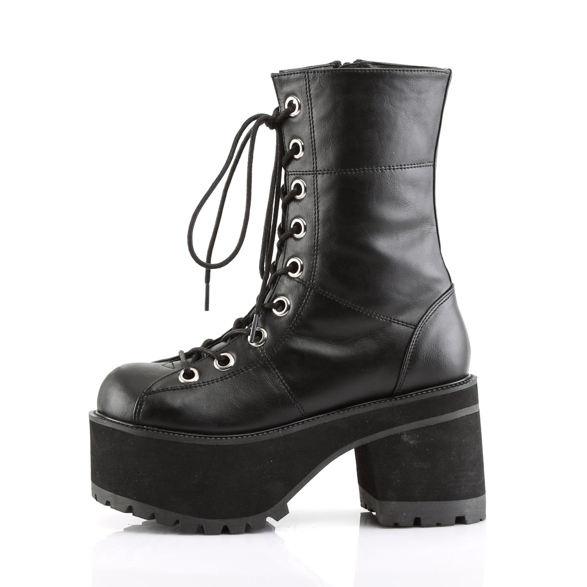 Demonia Cult Everyday | "Ranger-301" Boots - Black Vegan Leather