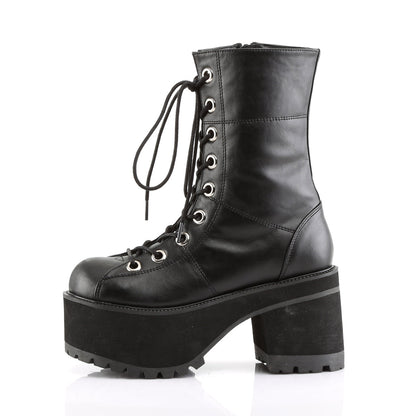 Demonia Cult Everyday | "Ranger-301" Boots - Black Vegan Leather