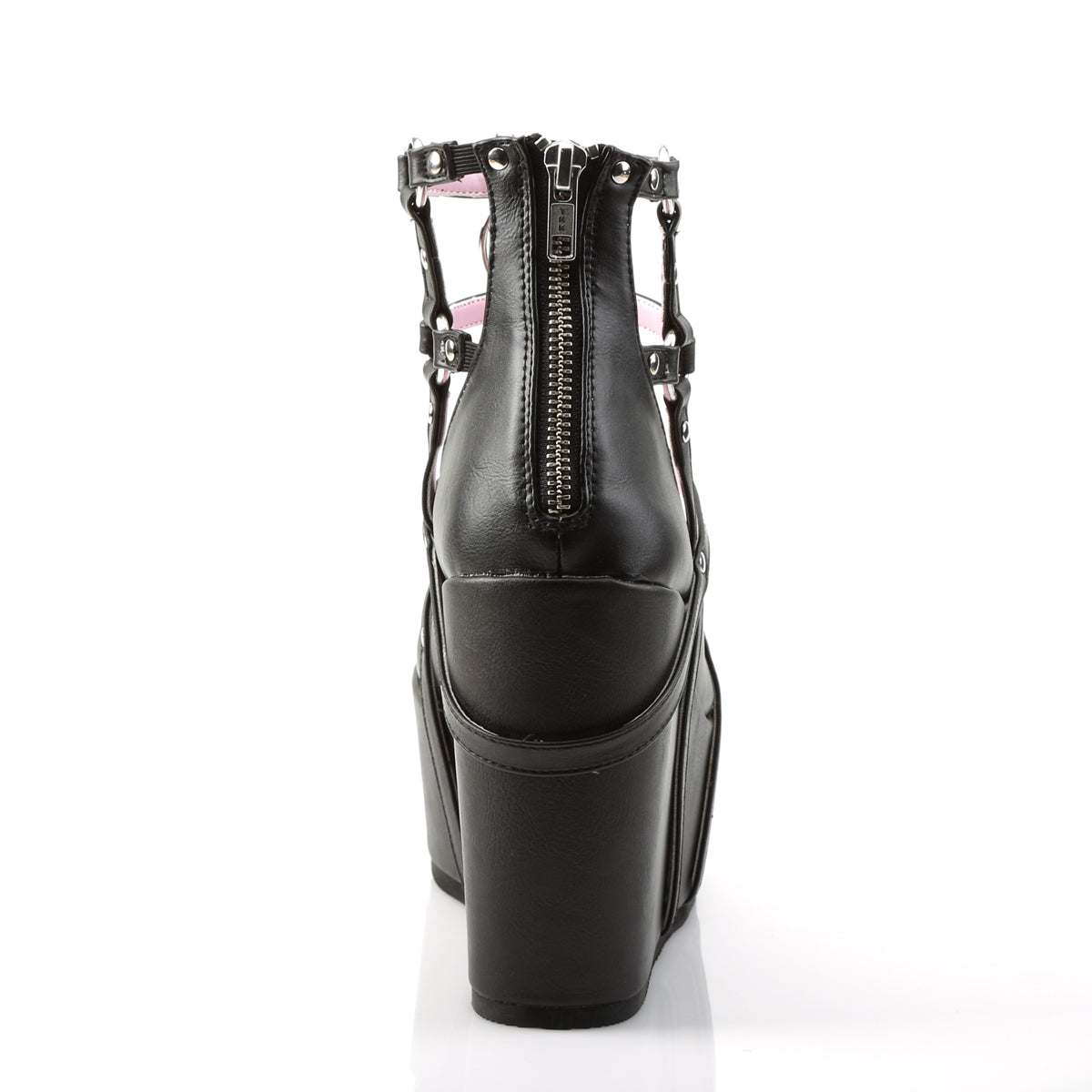 Demonia Cult Value | "Poison-25-1" Boots - Black Vegan Leather