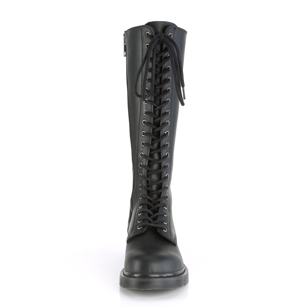 Demonia Cult Latest | "Bolt-400" Boots - Black Vegan Leather