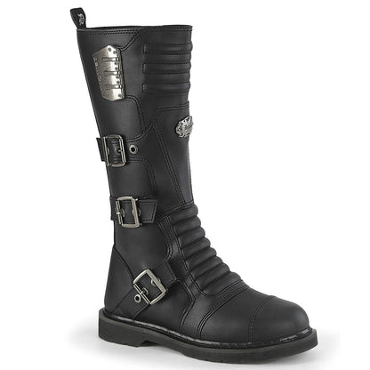 Demonia Cult Essential | "Bolt-405" Boots - Black Vegan Leather