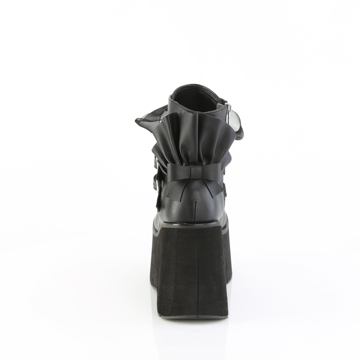 Demonia Cult Latest | "Kera-55" Boots - Black Vegan Leather