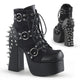 Black Vegan Leather-Suede