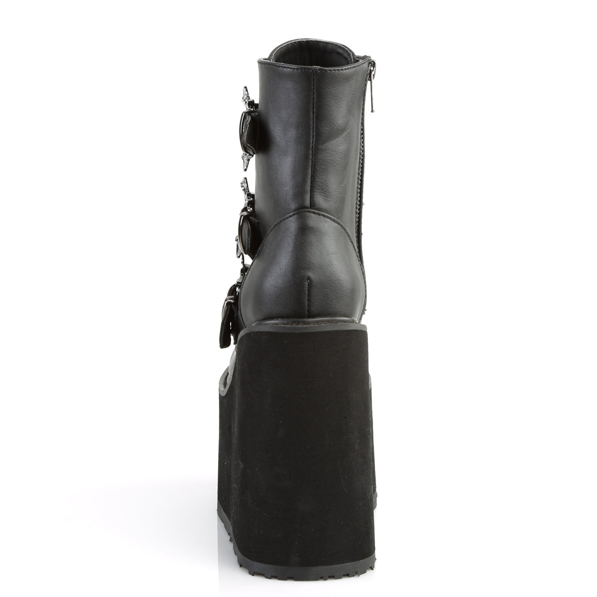 Demonia Cult Essential | "Swing-103" Boots - Black Vegan Leather