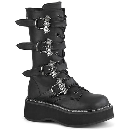 Demonia Cult Great Value | "Emily-322" Boots - Black Vegan Leather