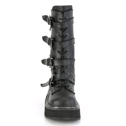 Demonia Cult Great Value | "Emily-322" Boots - Black Vegan Leather