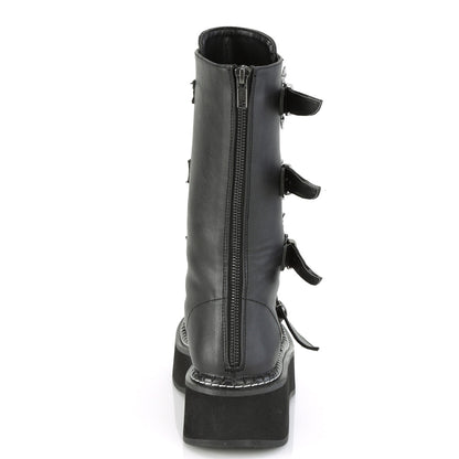 Demonia Cult Great Value | "Emily-322" Boots - Black Vegan Leather