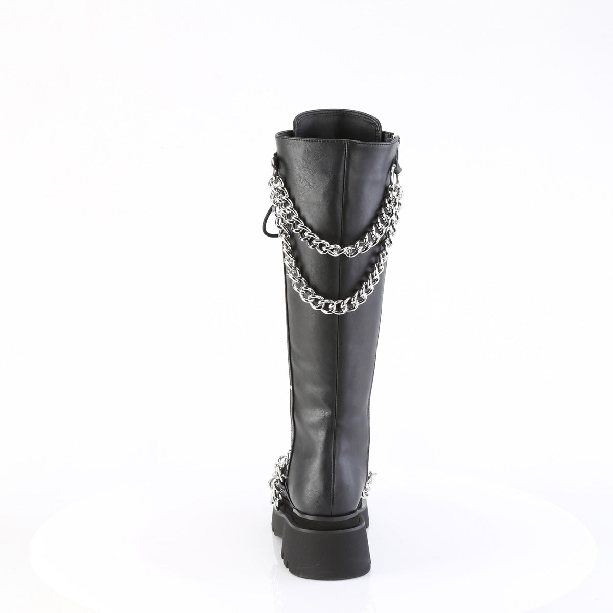 Demonia Cult Latest | "Renegade-215" Boots - Black Vegan Leather