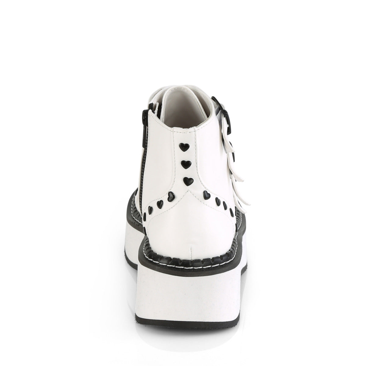 Demonia Cult Value | "Emily-315" Boots - White Vegan Leather