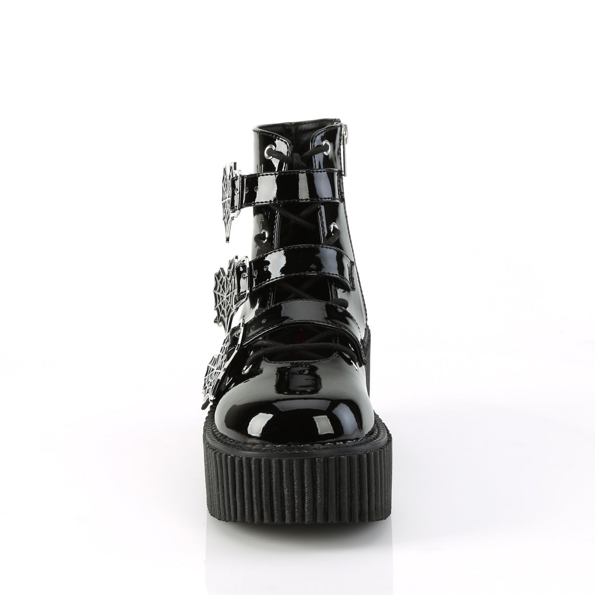 Demonia Cult Latest | "Creeper-260" Creepers - Black Patent