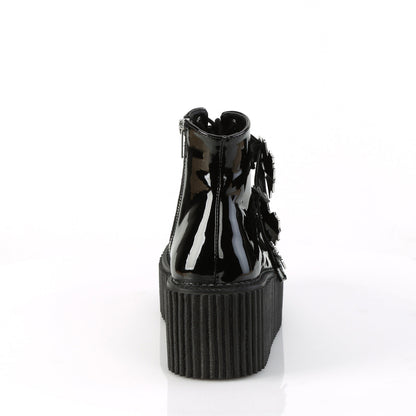 Demonia Cult Latest | "Creeper-260" Creepers - Black Patent